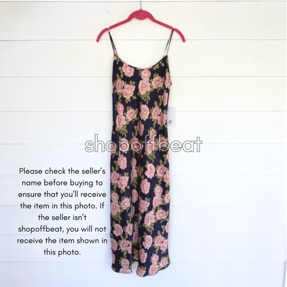 NEW Reformation Alisal Silk Dress Rosalia Small - Picture 11 of 14